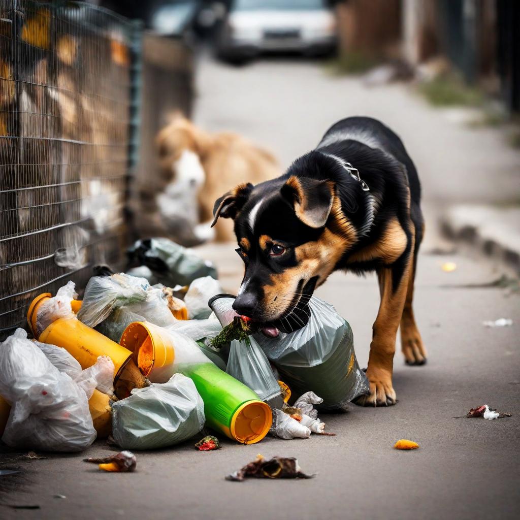 Stopping a dog from eating garbage can be challenging but it’s important for their health and safety. Here are some tips to help prevent this behavior: